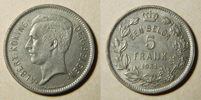 Pièce de monnaie, 1931