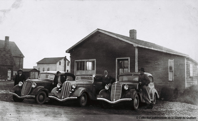 Poste de police à Noranda, 1935