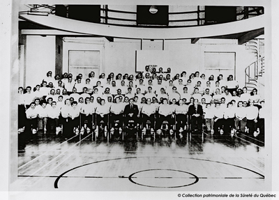 École policière de Montréal, 1958
