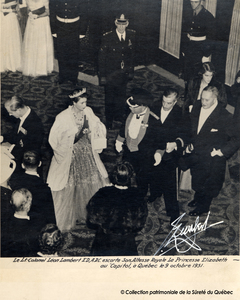 Visite royale, 1951