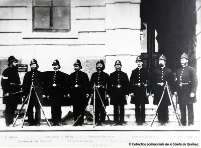 Police provinciale, 1888