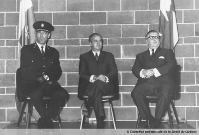 Inauguration de l’Institut de police du Québec, 1969