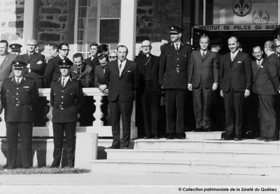 Inauguration de l’Institut de police du Québec, 1969