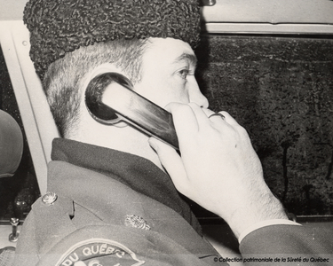 Agent en communication radio, 1970