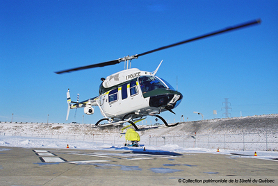 Hélicoptère C-GSQA, vers 1998