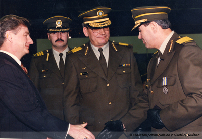 Assermentation de Serge Barbeau, 1995