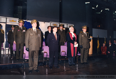 Assermentation de Serge Barbeau, 1995