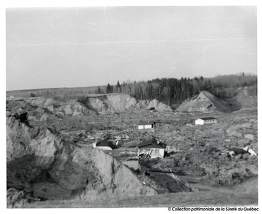 Glissement de terrain à Saint-Jean-Vianney, 1971