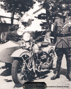 Officier de la circulation, 1936