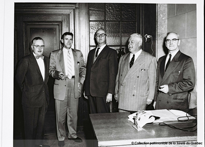 Groupe de la Police judiciaire, vers 1958